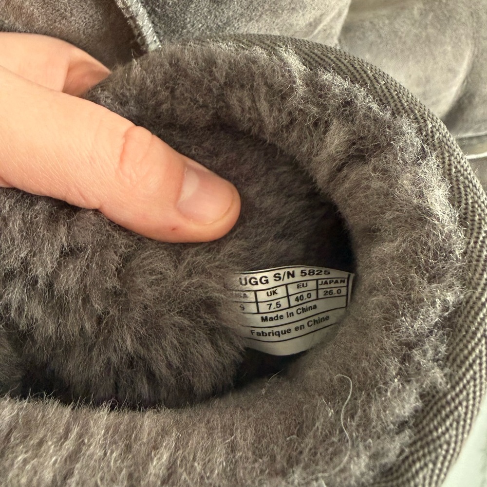 Gray Ugg classic boots - image 4